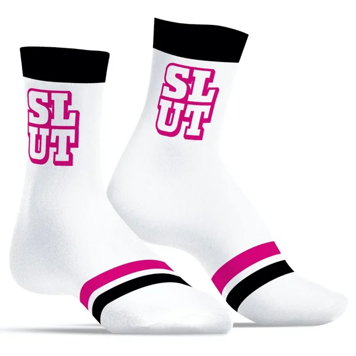 Fetisch Sneaker Socken – SLUT