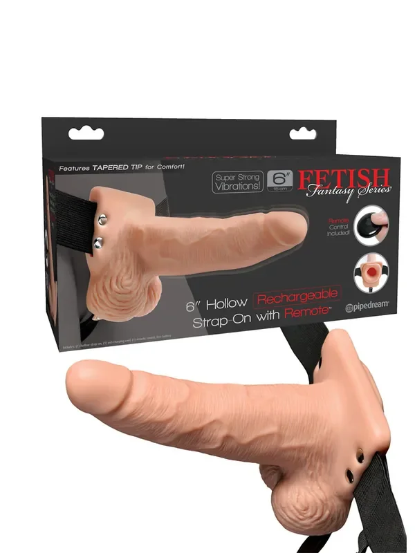 Fetish Fantasy RC Strap-On 6‘‘ Vibro-Strap-On, haut