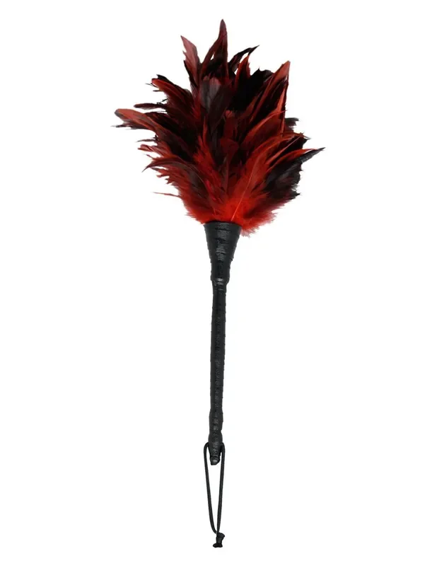 Fetish Fantasy Series Frisky Feather Duster – Rot