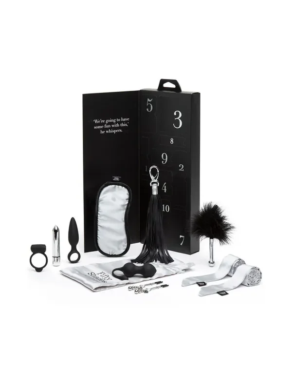 Fifty Shades of Grey 10 Days of Play Toy-Set, schwarz
