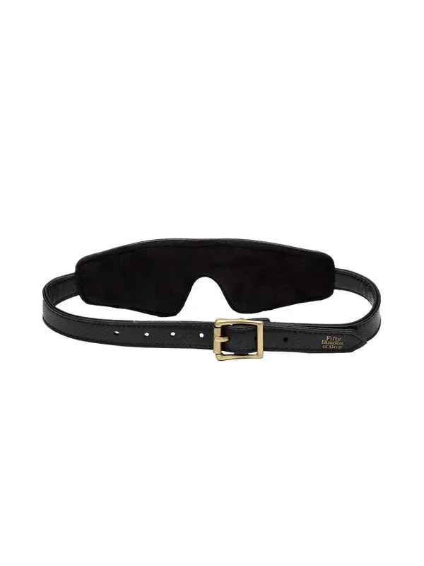 Fifty Shades of Grey Bound To You Blindfolder Augenmaske, schwarz/gold