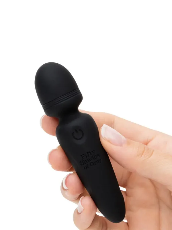 Fifty Shades of Grey Sensation Wand Mini-Vibrator, schwarz