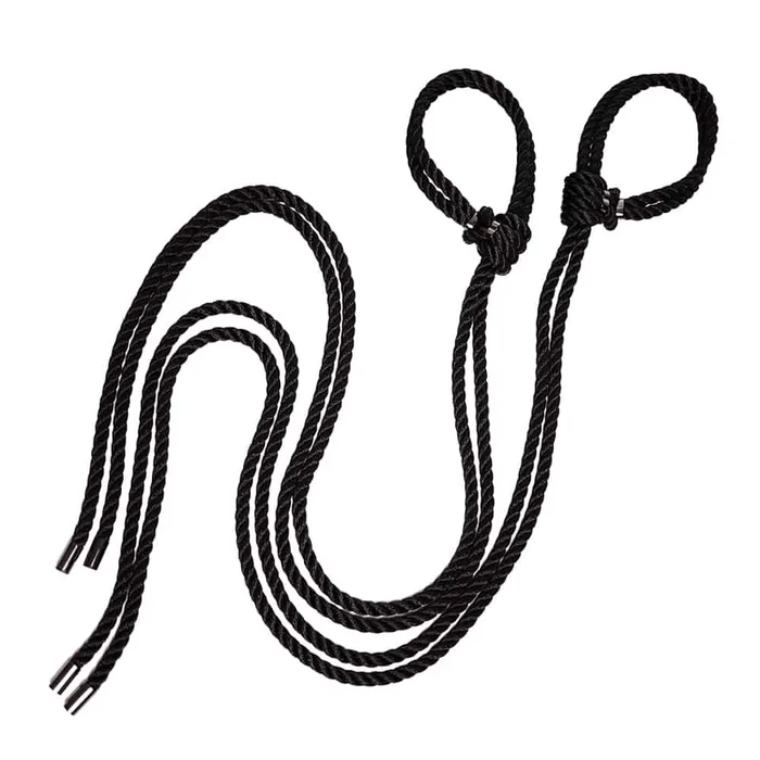 FIGURE OF A Self-Tie Menottes Shibari Noir