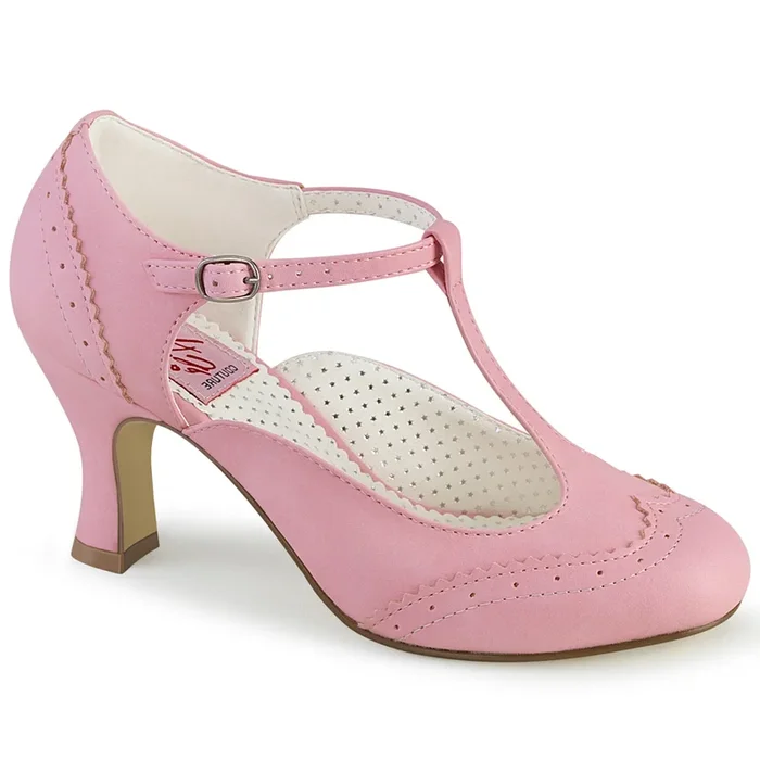 Flapper-26 (High Heel Größe: 11 – Gr. 41, High Heel Farbe: Weiß Kunstleder)