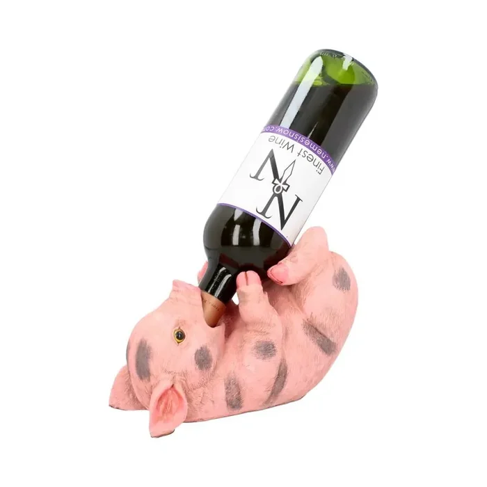 Flaschenhalter Schwein