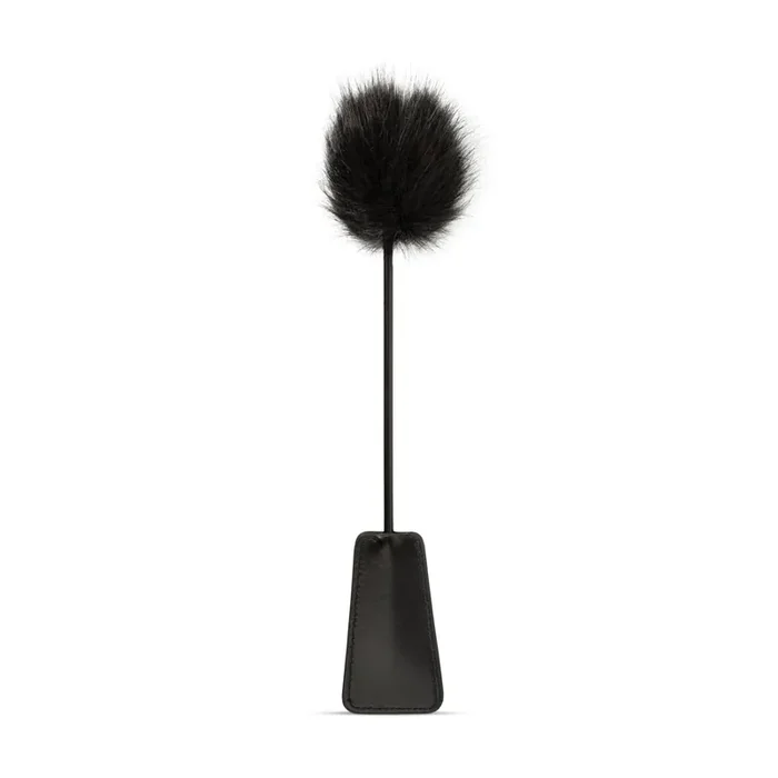 Flauschiger Kitzler und Peitsche in einem – Schwarz