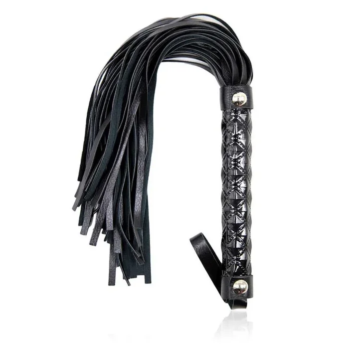 Flogger mit Diamantmuster Griff