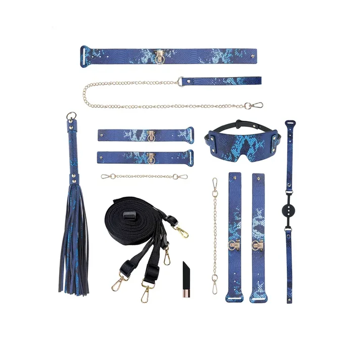 Florenz Kollektion – Set mit Tasche – Blau