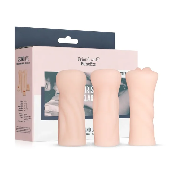 Friend With Benefits – Set von 3 Masturbatoren
