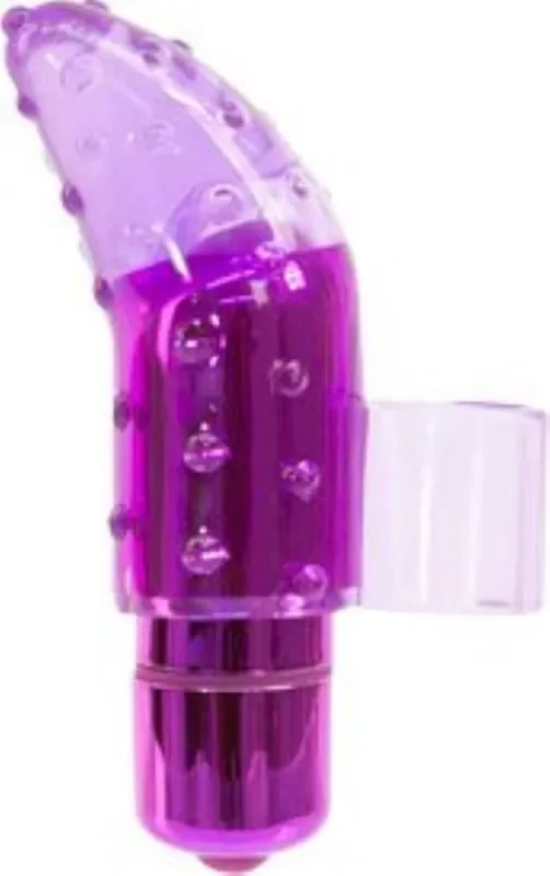 Frisky Finger Vibrator mit Bullet – Lila