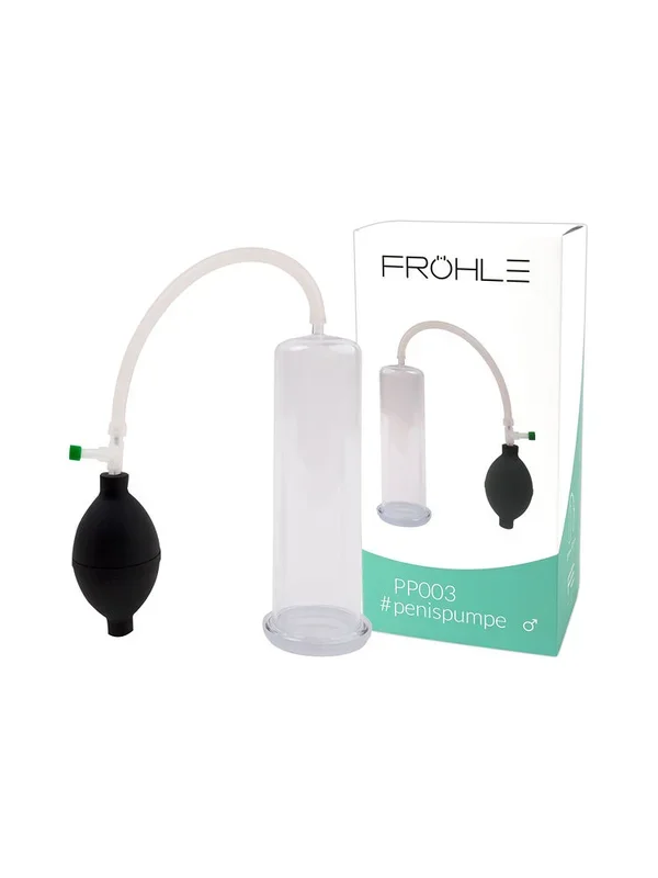 Fröhle: PP003 Penispumpe, glasklar