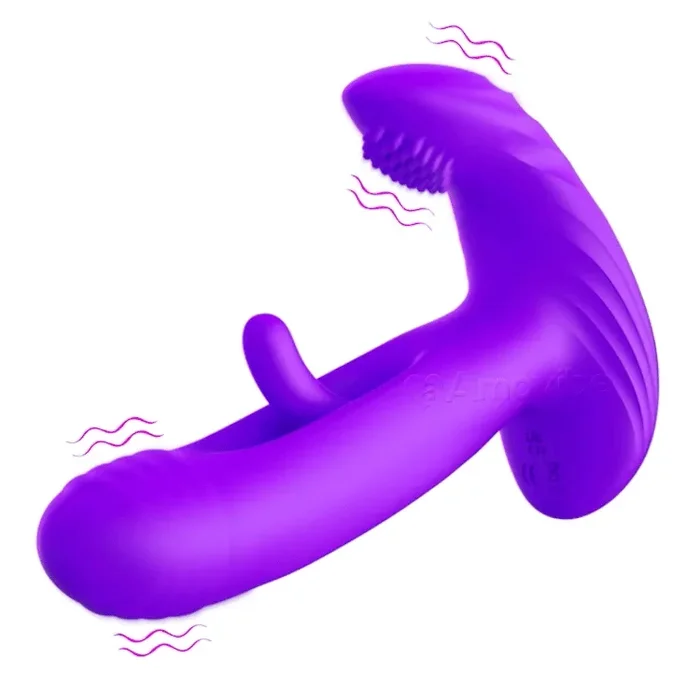 G-Punkt-Vibrator mit Klopf- und Vibrationsmodi