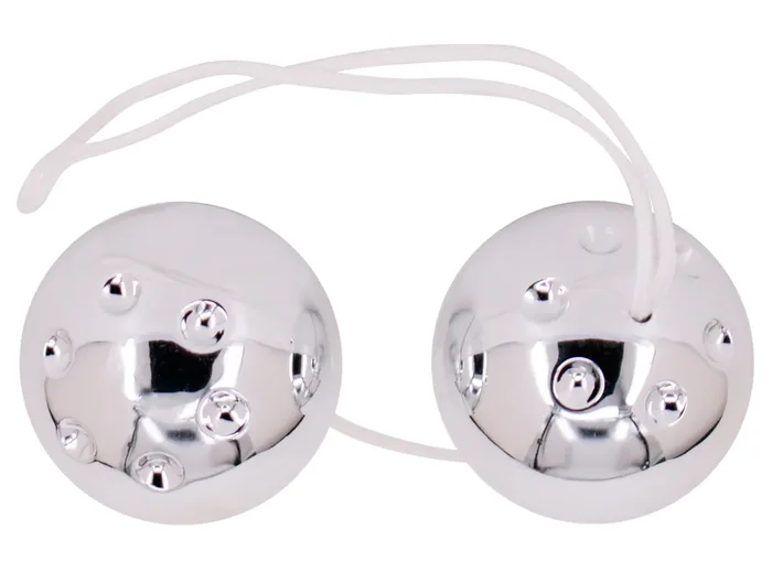 Geisha-Kugeln Duo Balls Silber