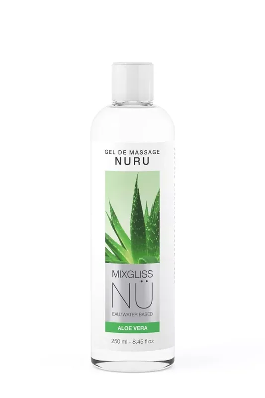 Gel Massage Nuru Aloe Vera Mixgliss – 250 ml
