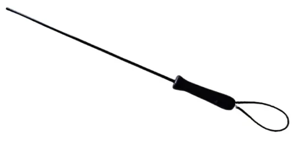 Genital P-O-W Rohrstock, mit Holzgriff, 40cm