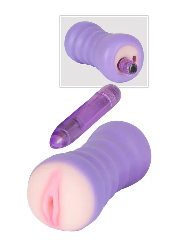 Gina’s Vibrating Pussy: Masturbator, lila/haut