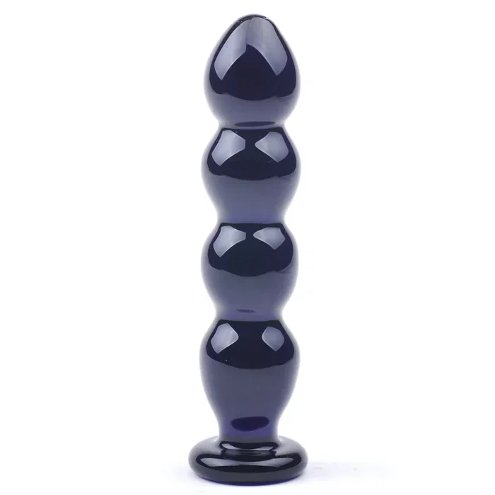 Glas Dildo Analperlenkette