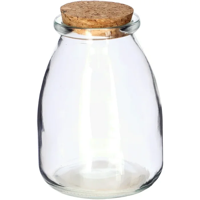 Glas mit Korken ‚Tiny Vase‘