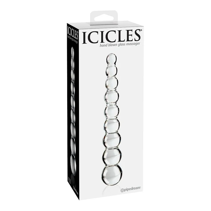Glasdildo Icicles Anos