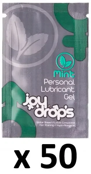 Gleitgel-Pads Minze-Aroma 5mL x50