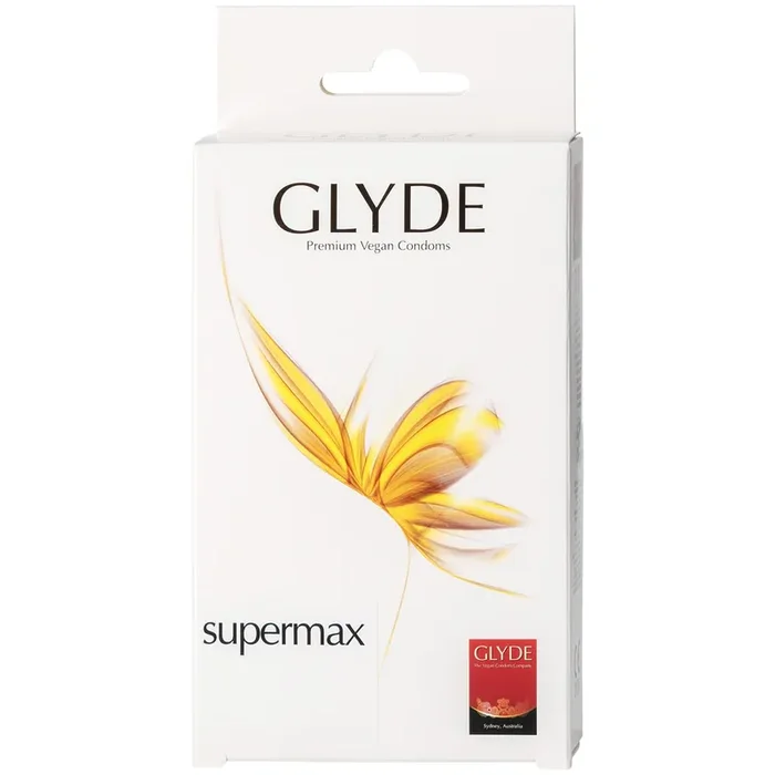 Glyde Supermax Vegane Kondome 10 Stk