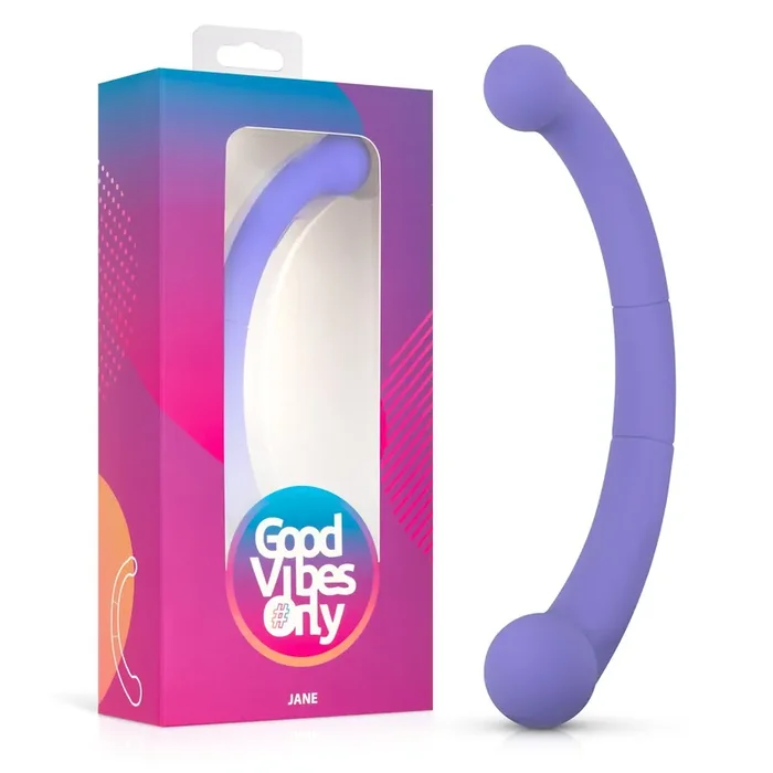 Good Vibes Only – Doppelter Vibrator Jane – Lila