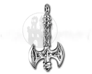 Gothic Anhänger ‘Cross-Axe‘
