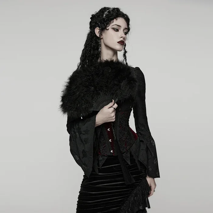 Gothic Feder Fächer
