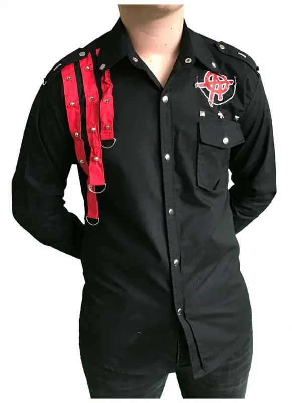 Gothic Hemd – Anarchie Motiv