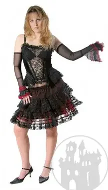 Gothic Spitzenrock