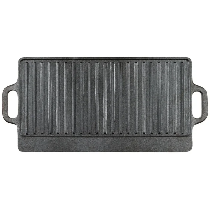 Grillplatte aus Gusseisen