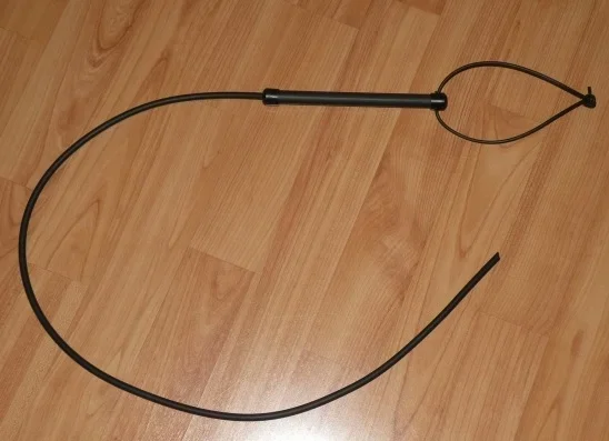 Gummipeitsche mit Gummialugriff – 100cm
