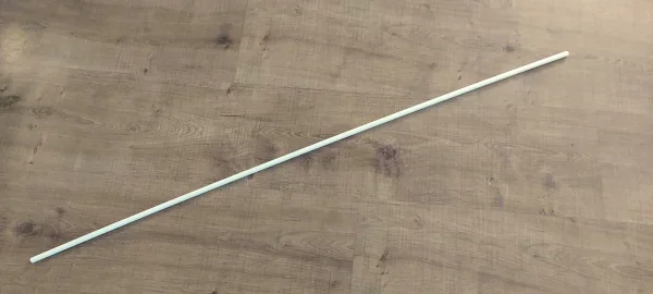 Gummiüberzogener Rohrstock ohne Aufhängerschlaufe