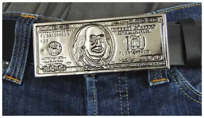 Gürtelschnalle – Dollar