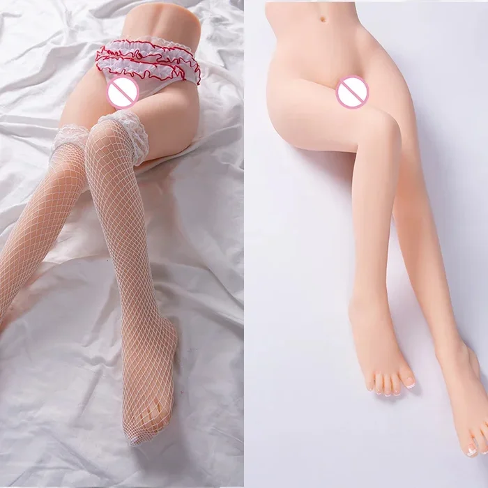 Halbkörper-Frau mit Silikon-Torso, realistischer Vagina und großem Po für Männer