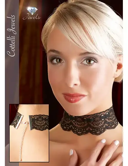 Halsband aus Spitze