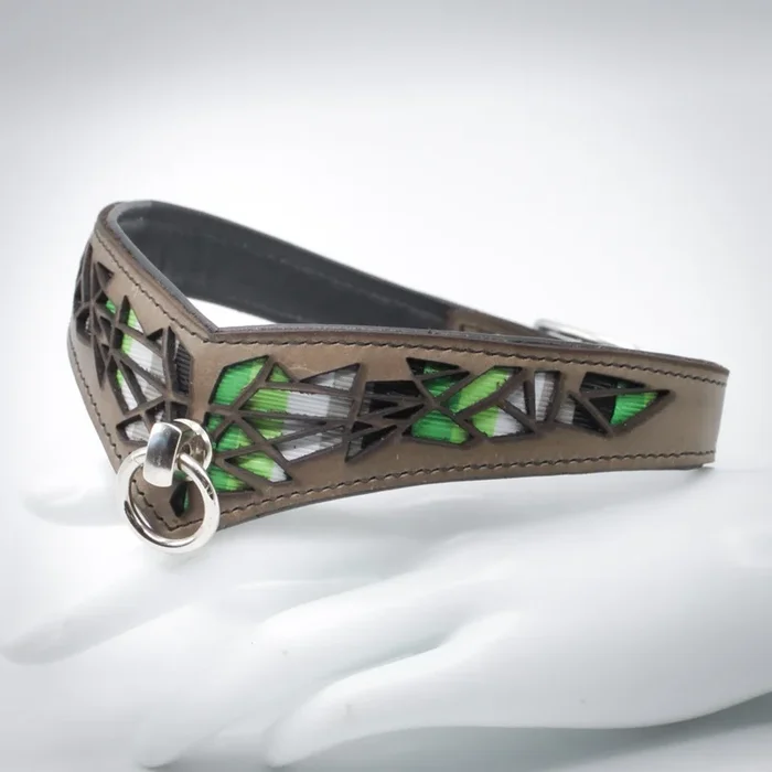Halsband „incision No. 5“ – aromantic grau – penumbra