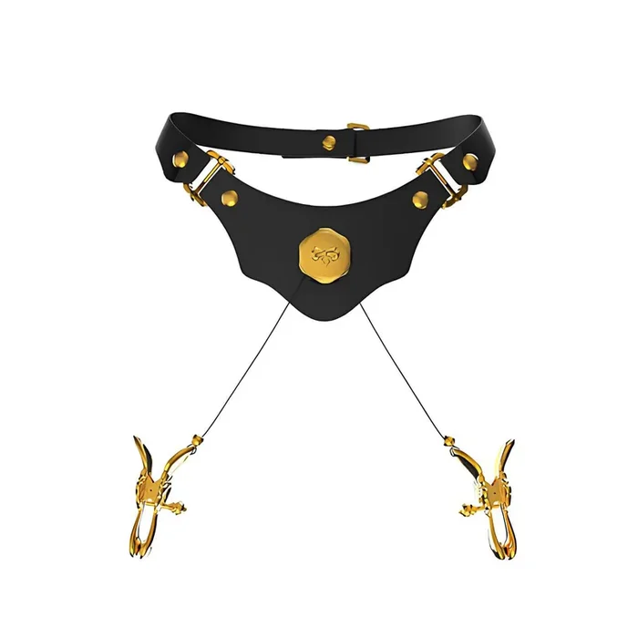 Halsband mit Zug-Nippelklemmen