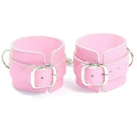 Handfesseln mit Schnalle – pink