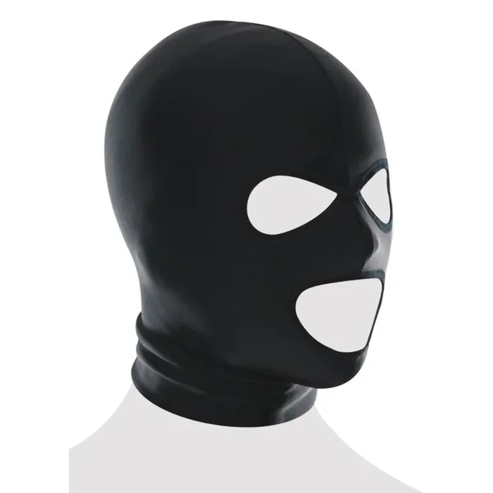 Head mask with mouth and eye recess