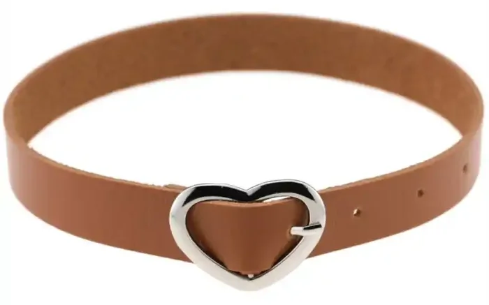 Heart Attach Neckholder Braun