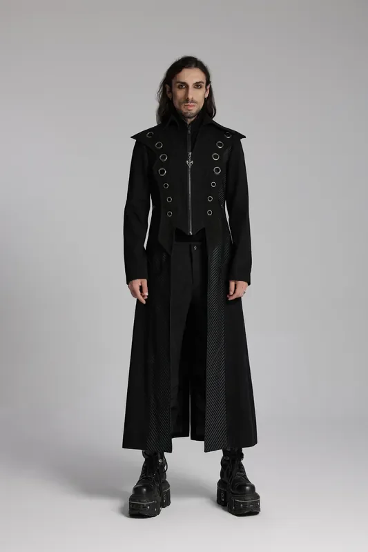 Herren-Mantel Cyberpunk-Stil