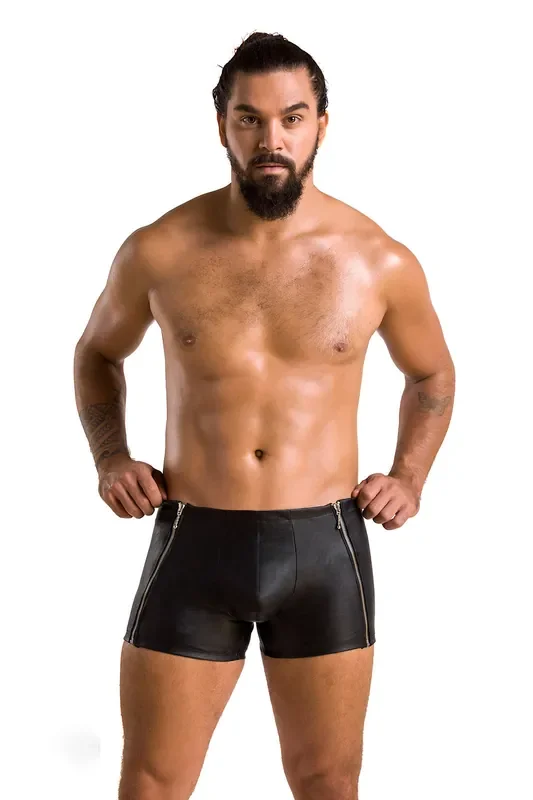 Herren Mattlook Short mit seitlichen Reißverschlüssen