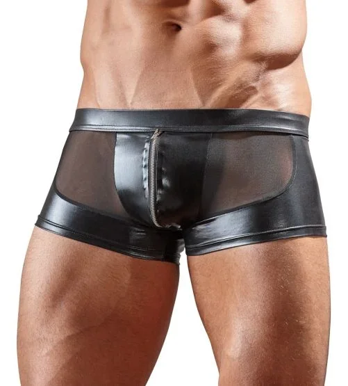 Herren-Pants im Material-Mix S