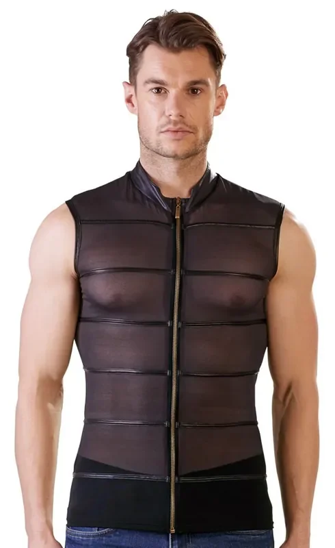 Herren-Shirt aus Powernet