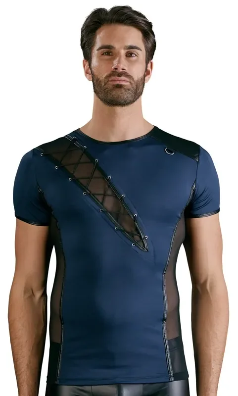 Herren Shirt blau
