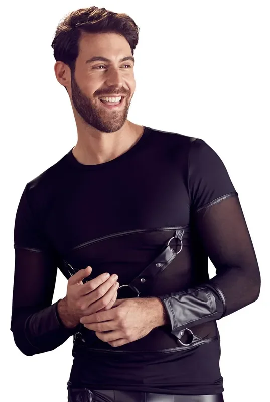 Herren Shirt schwarz