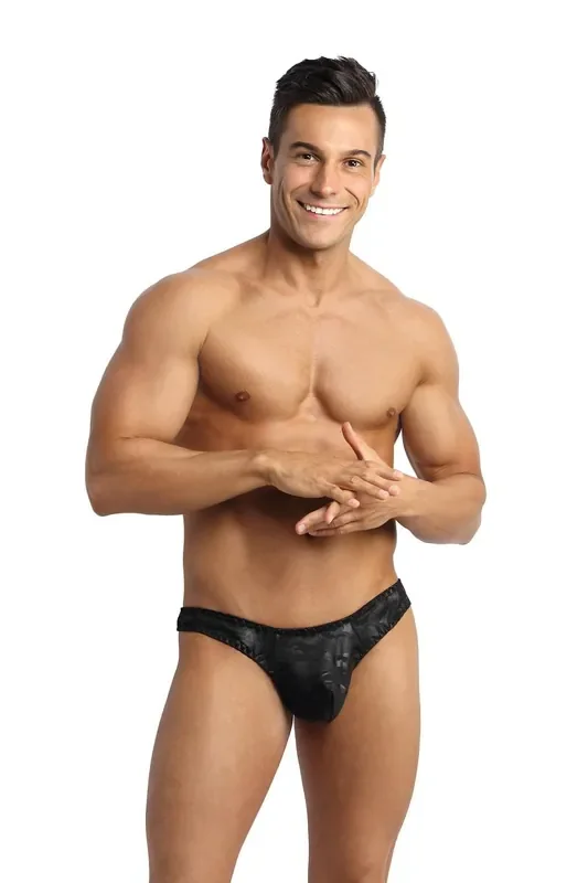 Herren String im Camouflage-Look