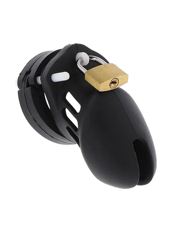 Hidden Desire Extreme Chastity Cock Cage Silicone S Keuschheitskäfig, schwarz