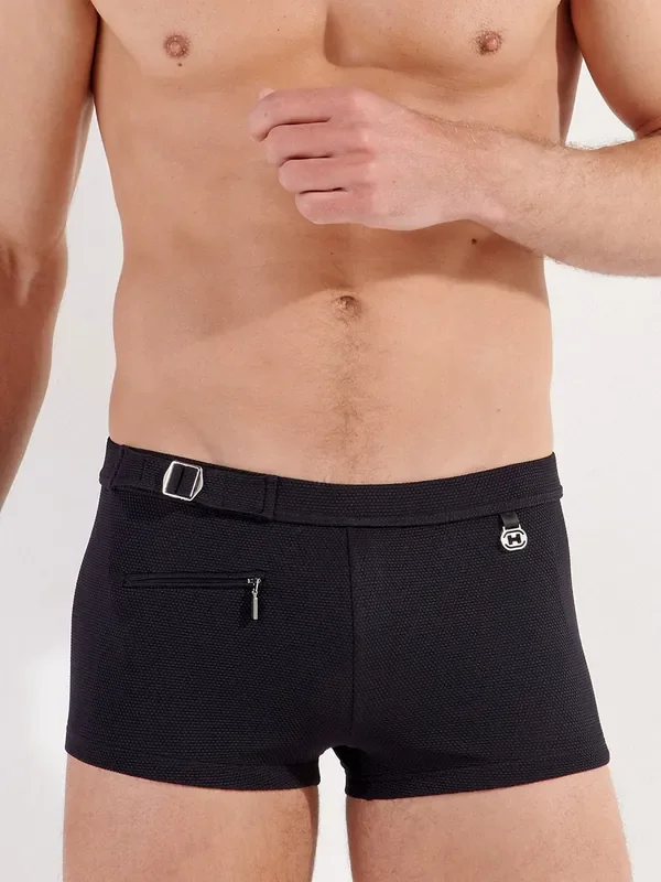 HOM Ian Swim Short, schwarz